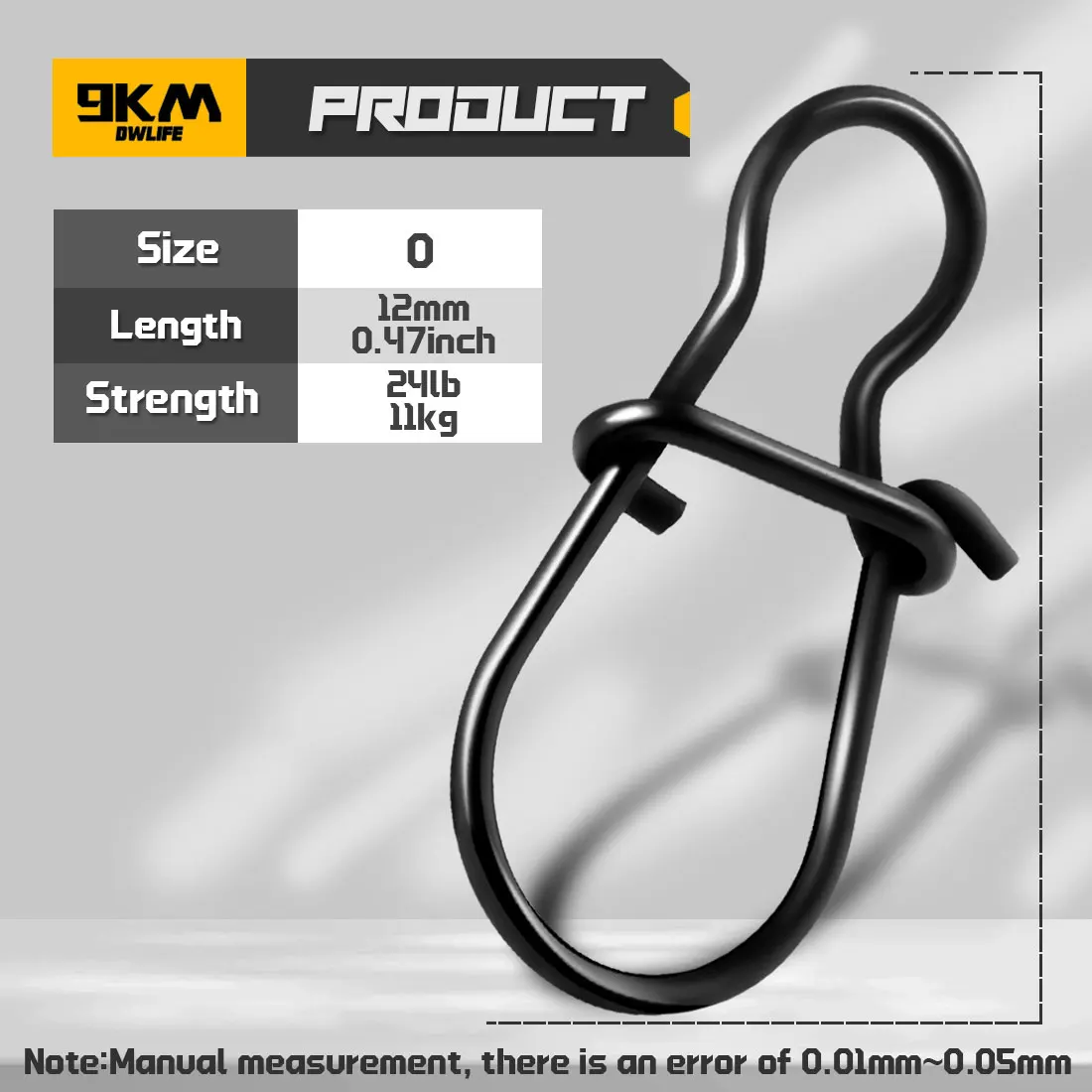 Duo Lock Fishing Snaps 25 ~ 100 Stück Angelclips Speed Clips Karabiner Angelwirbel Snap Salzwasser Schnellwechsel-Angelgerät
