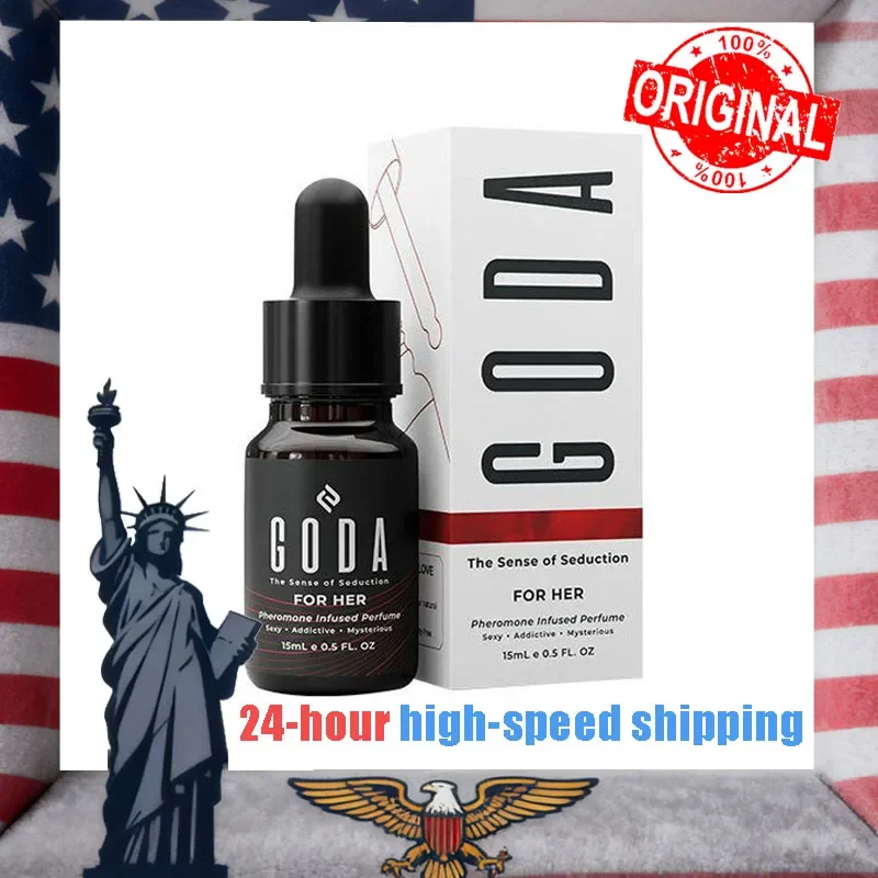 

15 мл парфюмерное эфирное масло с феромонами GODA для мужчин и женщин, подарок на годовщину, подарок на день рождения, парфюм для улучшения аттракции 15 мл