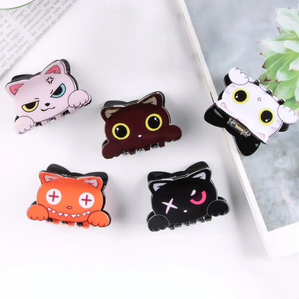 

Creative Cartoon Cat Hair Clip Acetate Styling Tools Hairpin Headwear Women Girl