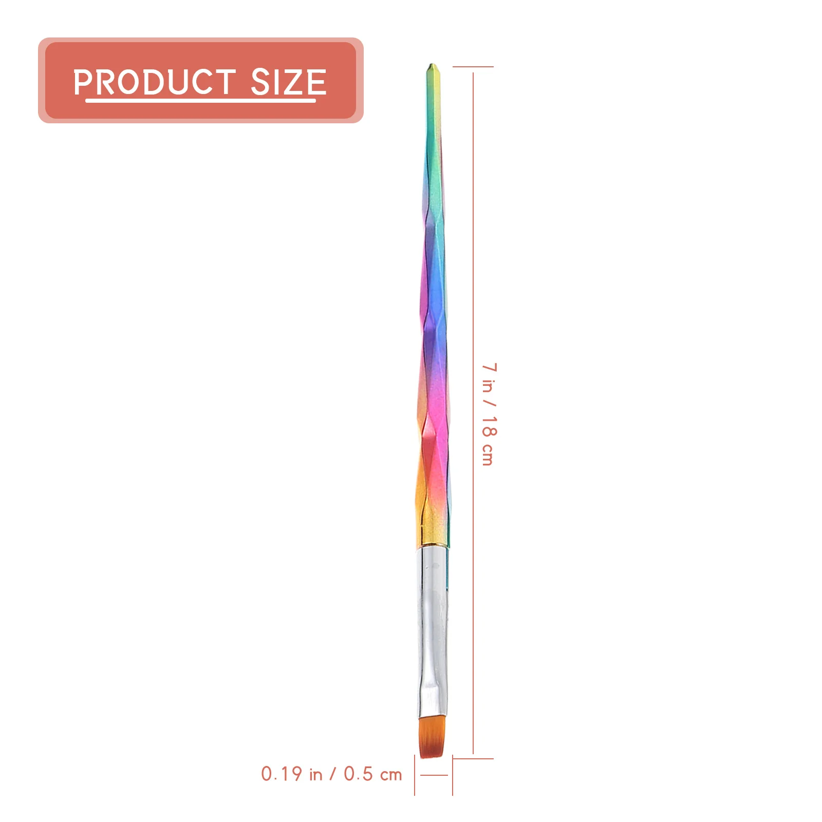 

12 шт., профессиональная маникюрная ручка, кисть для дизайна ногтей, инструмент для рисования, практичный подарок для начинающих маникюрных кистей для дизайна ногтей