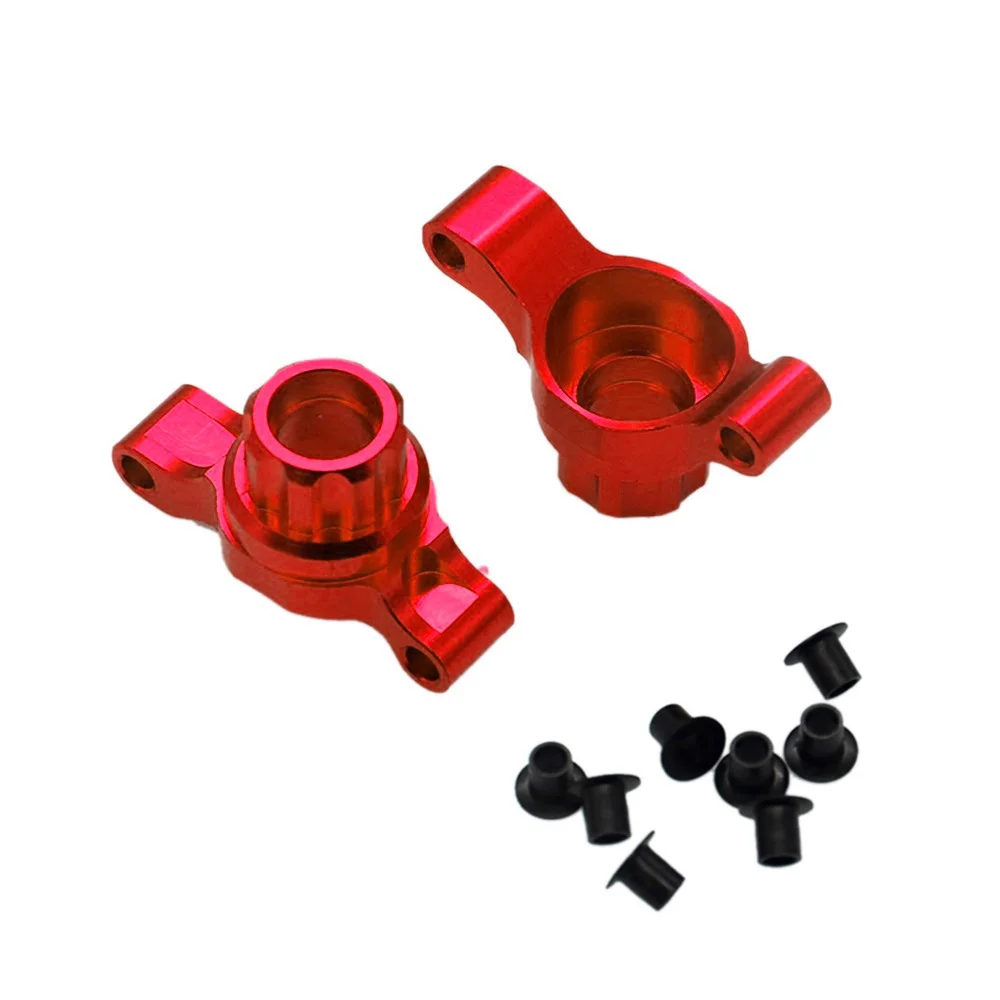 2Pcs Metal Rear Hub Rear Knuckle Arm Stub Axle Carrier for Tamiya TT-02 TT02 TT02T 1/10 RC Car Upgrade Parts