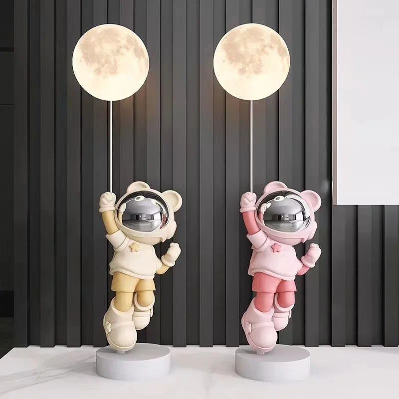 

Nordic fashion astronaut ornaments, lamps, home decoration, Bluetooth speakers, gifts, resin crafts, birthday gifts