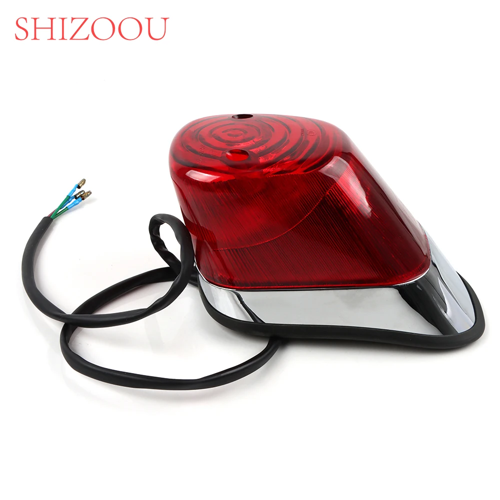 For LF150 Lifan 150-11 Lifan 150-14 QJ150 3A Motorcycle Rear Taillight Red Tail Lamp Signal Brake Stop Light