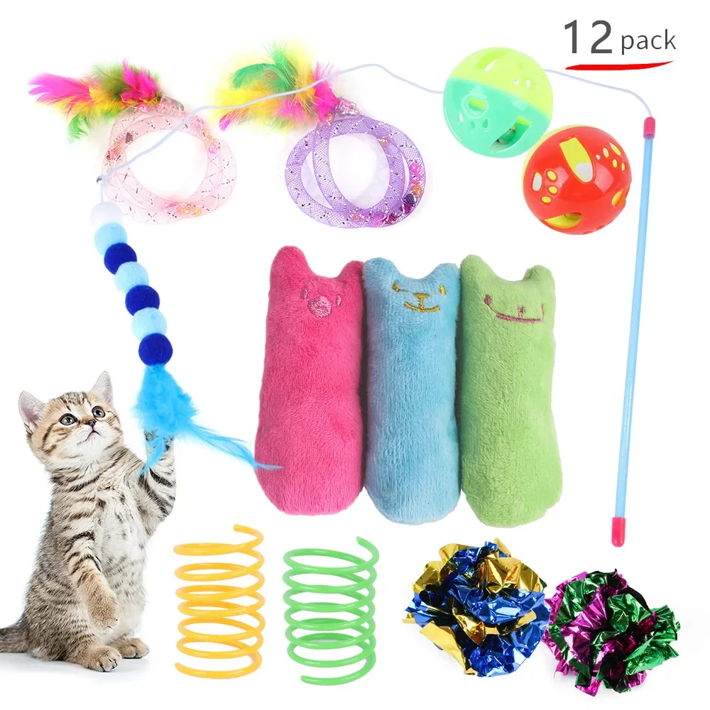 Juguetes para gatos con forma de ratón, bolas plegables, túnel de juego para gatitos, tienda divertida para gatos, suministros de ratón, accesorios