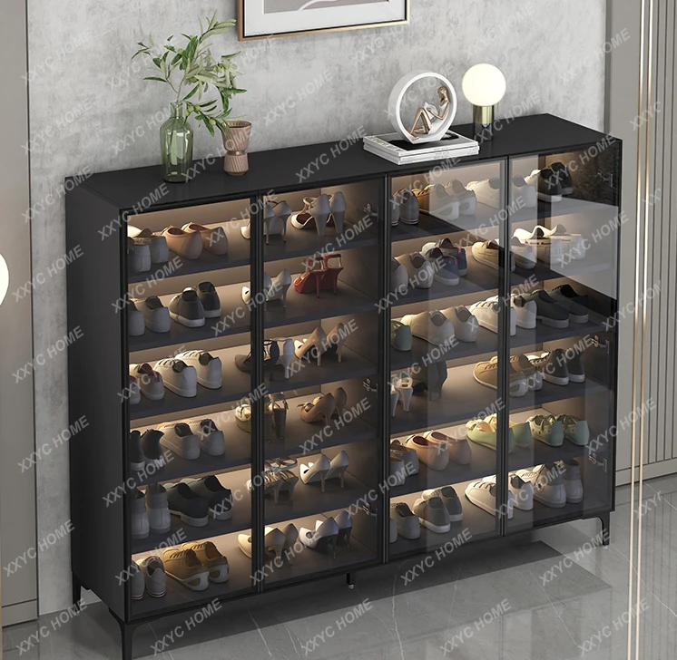 

Shoe Cabinet Door Home Entrance EntranceLarge Capacity Modern Simple Small Apartment Balcony Storage Cabinet Corridor Shoe Rack