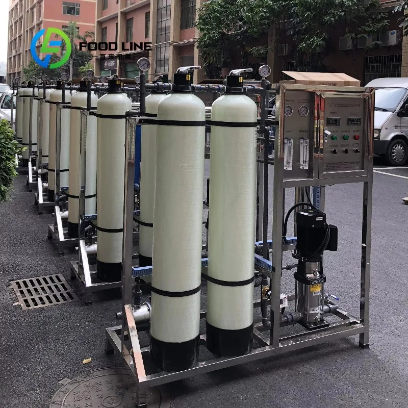Customize Commercial Automatic  Purified Treatment Machine Reverse Osmosis Filter System Water Plant Manufacturers