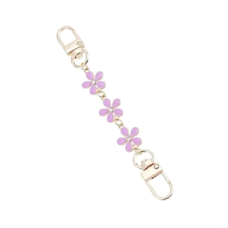 2025 New Decorative Flower Design Chain Extender Sturdy Alloy Jewelry Piece For Versatile Styling Options