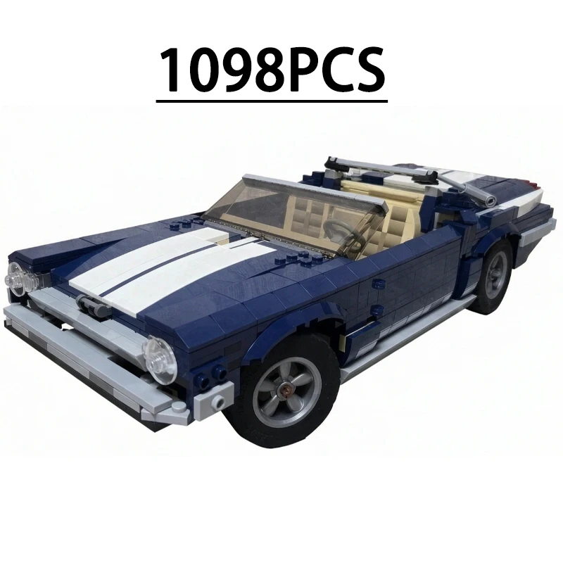 Transport Trucks, Race Track Cars, Supercars, Custom Building Block Sets, 1098 Pieces, Birthday Toys, DIY Christmas Gifts