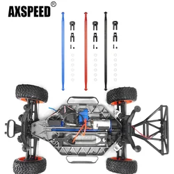 AXSPEED Metalowy główny wał napędowy z mocowaniem do ciężarówki Slash 4WD 4x4 Short Course 1/10 RC Car Upgrades Parts