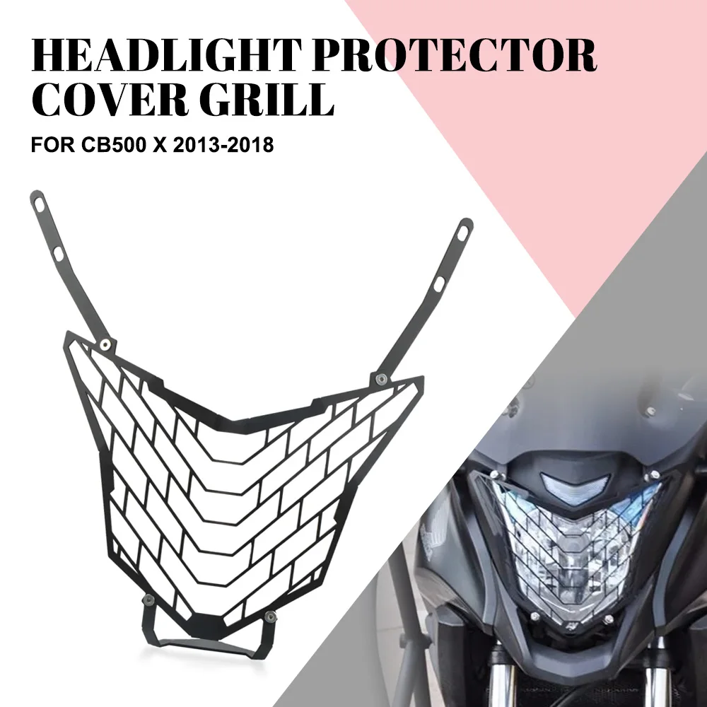 

CB500X Motorcycle Headlight Protector Grille Guard Cover Protection Grill For Honda CB500 X CB 500 X 2013 2014 2015 2016-2018