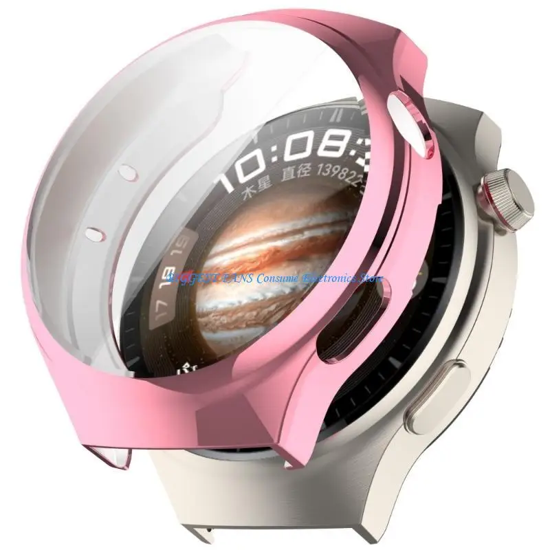 

TPU Cover Shockproof Housing Smartwatch Case for Watch 4 Full Coverage Bumper Case Scratchproof Watch Shell