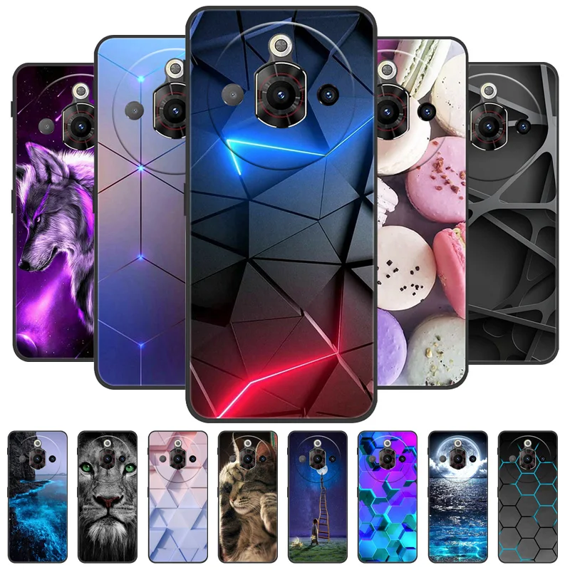 For ZTE Nubia Focus Pro Case Luxury Painted Phone Silicon Back Cover For ZTE Nubia Focus Pro Cases Full Protective Shell Capas