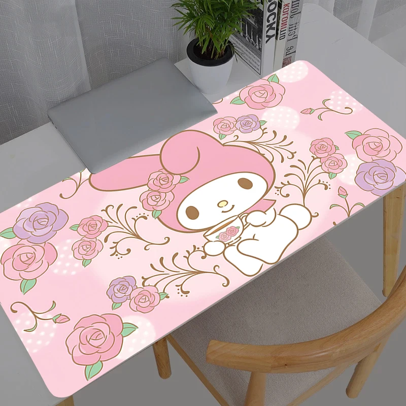 Mouse Pad My Melody Sanrio durable Gaming Accessories Gabinete Gamer PC Computer Desk Mat Large XXL Keyboard Tablet Mousepad