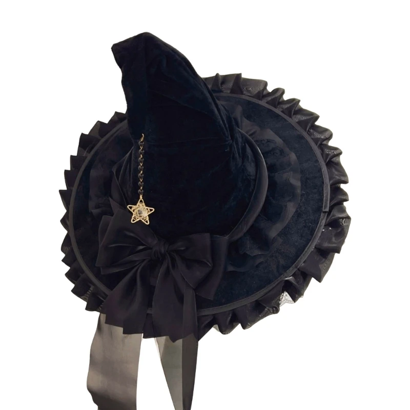 

Мастерская шляпа Смешная вечеринка шляпы масла шляпа Halloween Wizard Cosplay Costumes подарки
