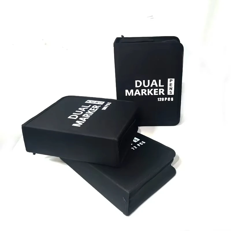 72/100/120/168 Colors Marker Set Double Head Water Based Sketch Graffiti Watercolor Comic Highlighter Art Painting Stationery