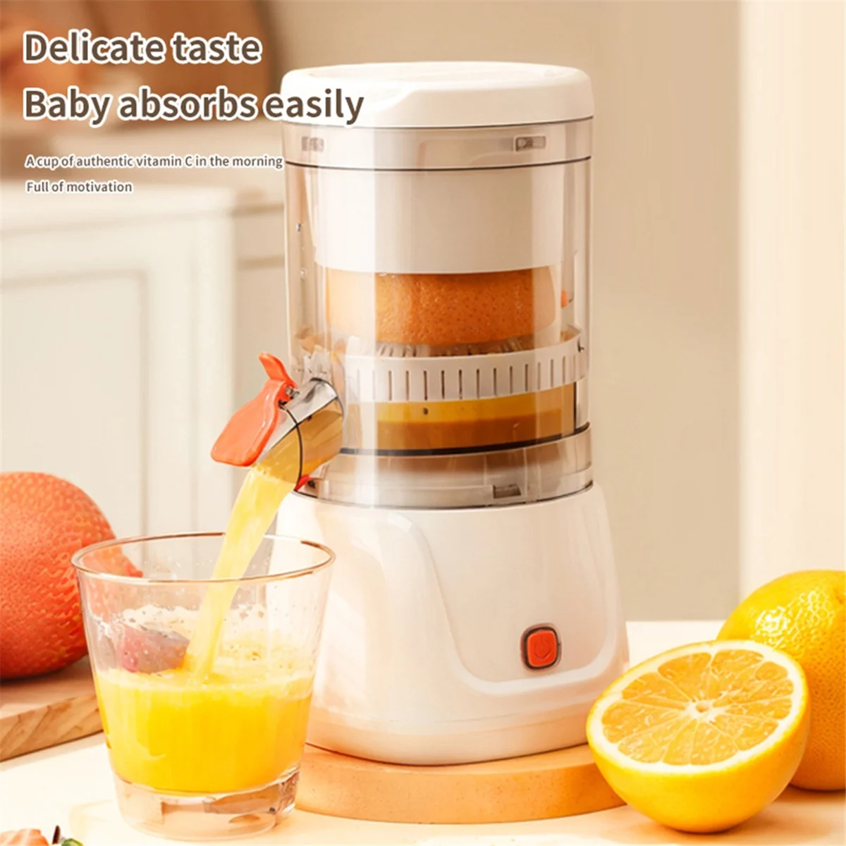 

45W Automatic Separation Juicer Portable Juice Machine Electric Juicer Rechargeable Vegetable and Fruit Juicer Blender