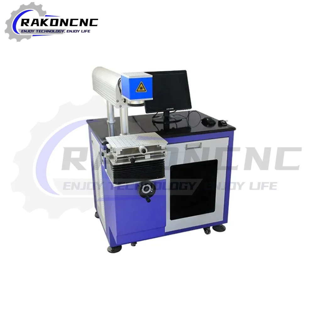 Co2 Laser Marking Machine With Reci Glass Laser Table For Non-Metal 60W 80W 100W