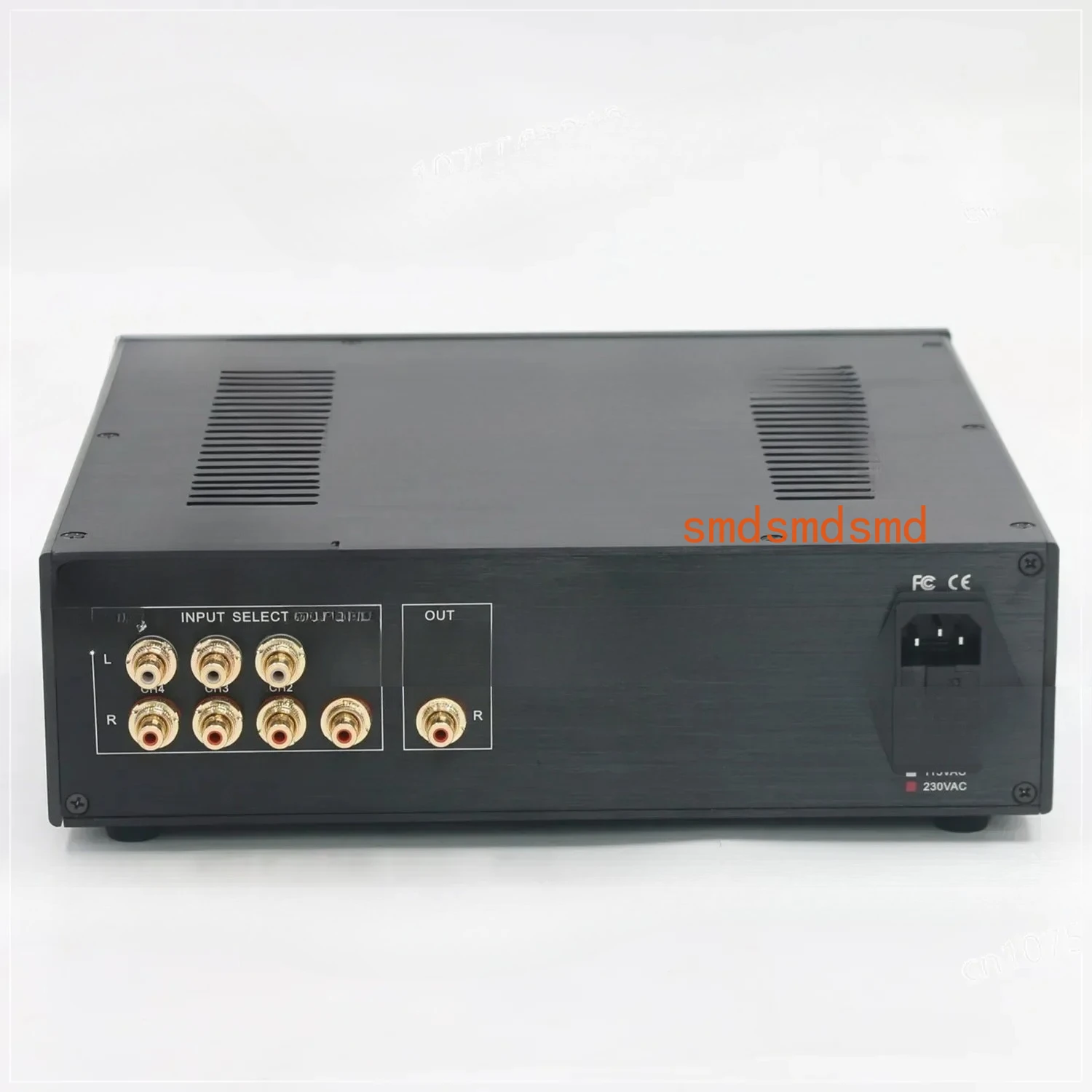 Stereo Preamplifier PRT-12A HIFI Tube Remote Preamplifier 12AU7 Based on CARY-SLP90 Preamplifier Circuit (ECC82)
