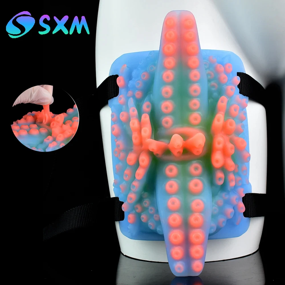 

SXM Fantasy Grinders Wearable Massage Foreplay Products Silicone Sex Toys For Men Women G spot Massager Friction Goods Erotics ﻿