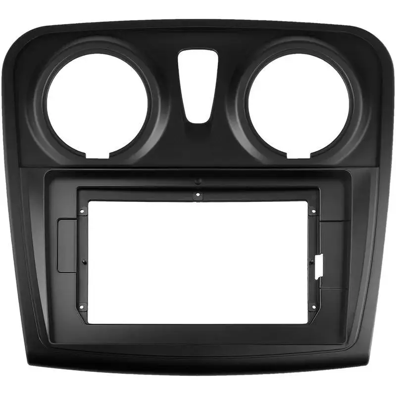 9 inch For RENAULT LOGAN 2 2012-2019 SANDERO 2 Car Radio Fascias Android MP5 Stereo Player 2Din Head Unit Panel Frame