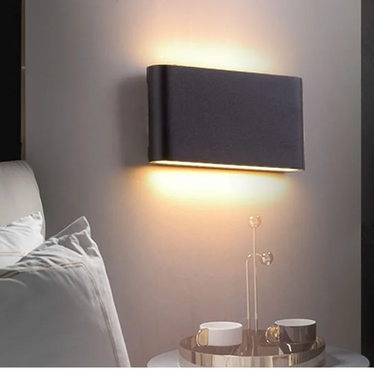 

Современный минималистичный светодиодный настенный светильник, уличный водонепроницаемый ультратонкий настенный светильник для двора, коридора