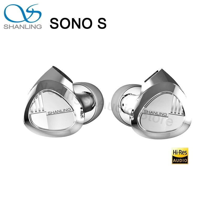 

SHANLING SONO S In-Ear Headphones 2DD+1BA Hybrid Driver In-Ear Earphones IEM HiFi Hi-Res Audio Wired Headset Music Wired Headset