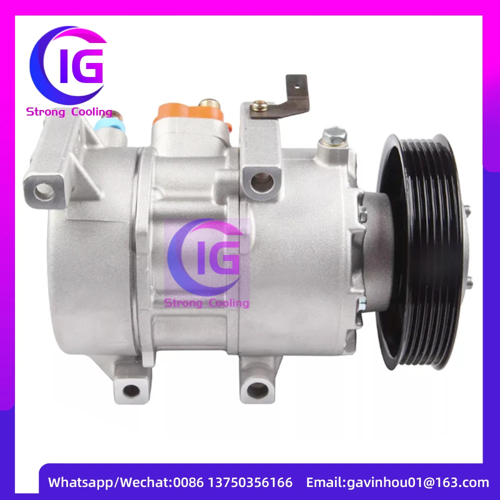 New Auto AC Compressor For Hyundai Accent 1.6L / Kia Rio 1.6L 2012 2013 2014 2015 2016 2017 977011R100 977011W600 CM105126