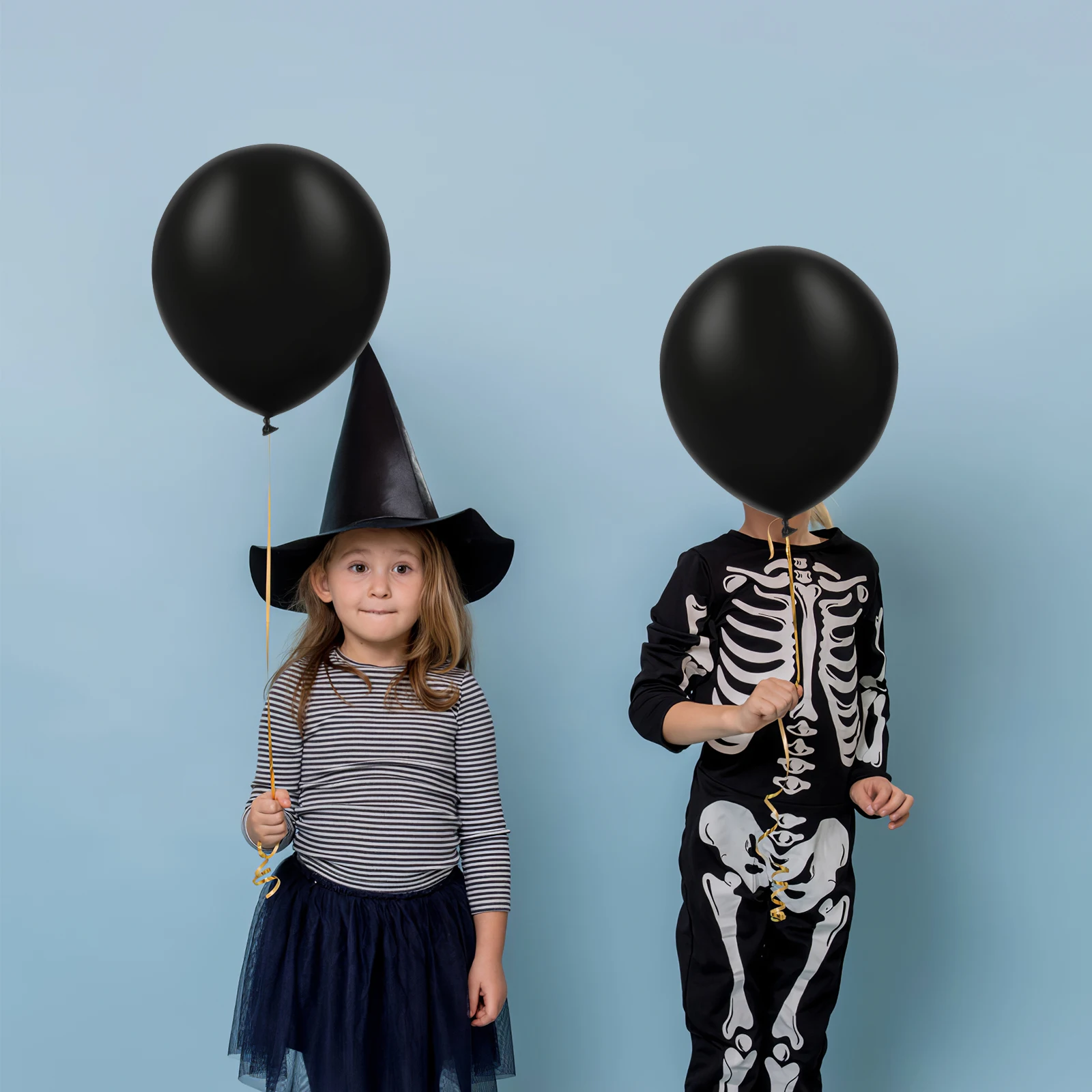 

100Pcs Black Balloons Latex Party Decorations Long Lasting No Smell Perfect for Themed Celebrations Men Women