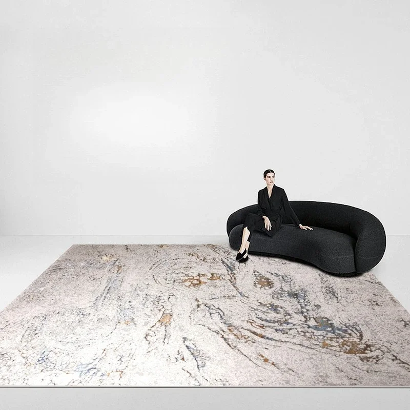 

Turkish carpet, living room modern high-end light luxury, thickened dirt-resistant coffee table blanket