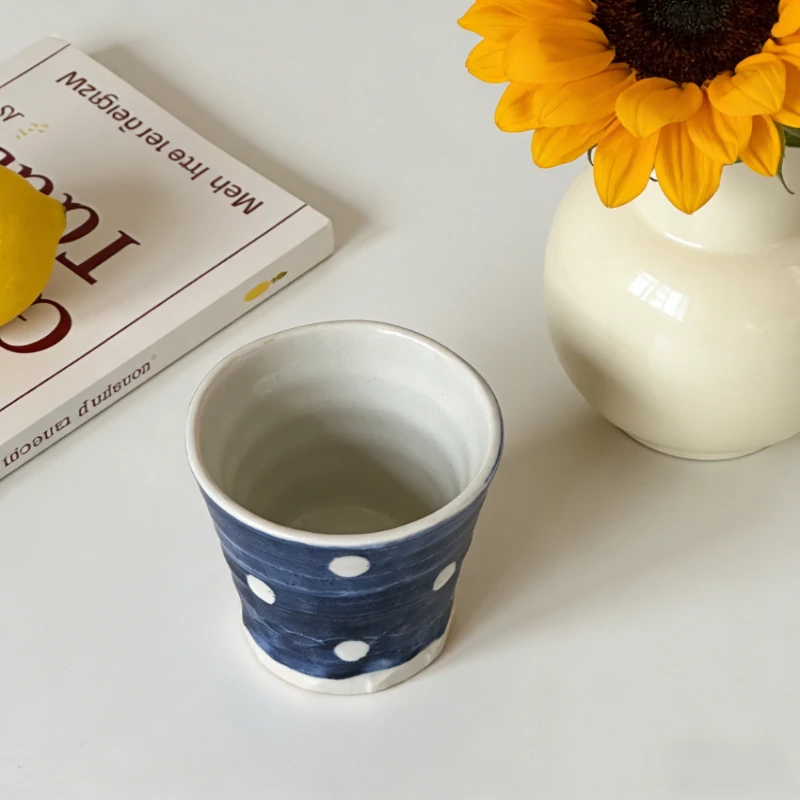 

Импортная японская керамическая большая чашка в японском стиле, стакан для виски, чайная чашка большой емкости для домашнего использования, чашка для напитков, подарок для дома