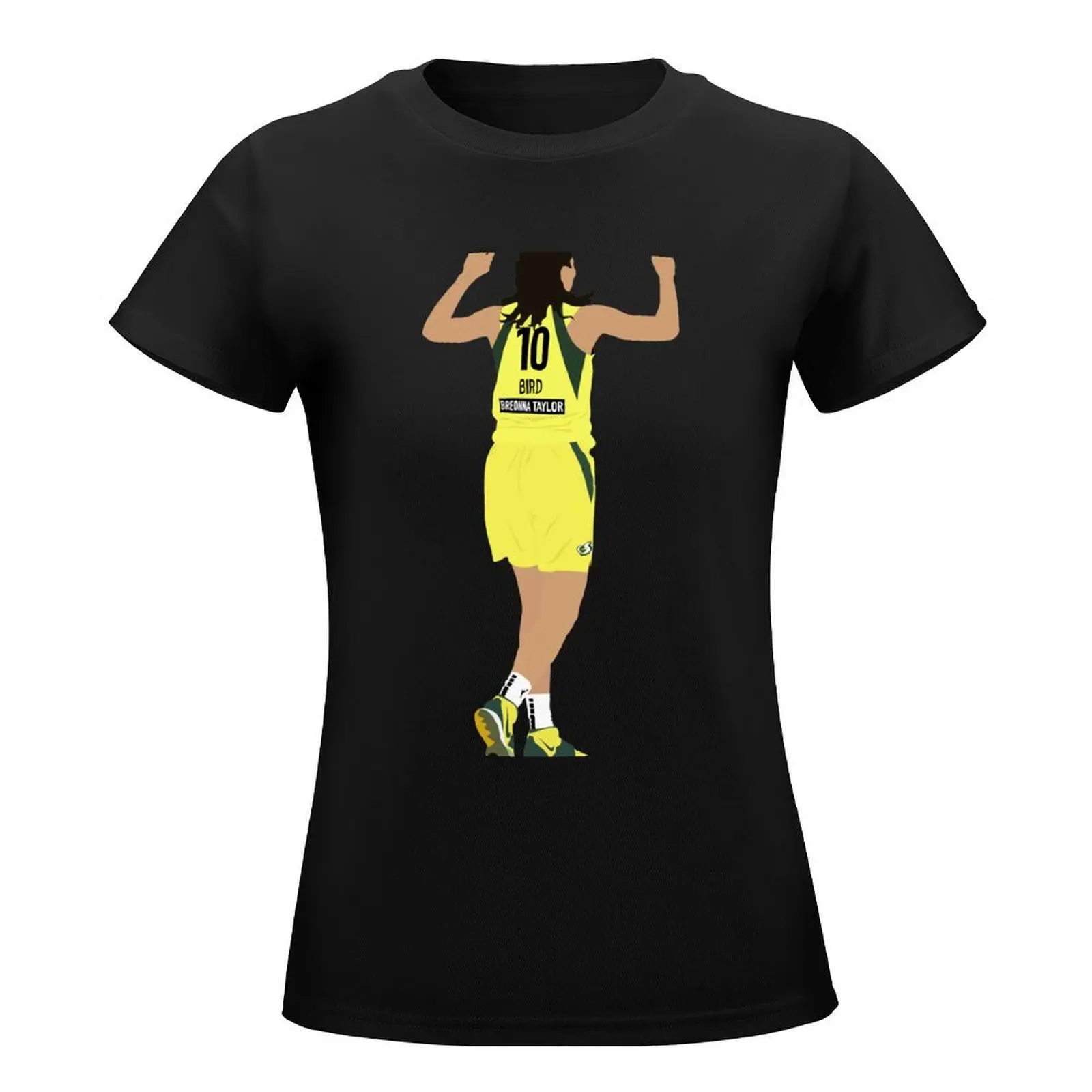 sue bird 3's T-Shirt animal print shirt for girls Short sleeve tee western t-shirt dress for Women