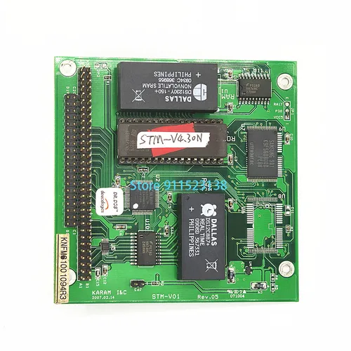 SWF Sunstar 자수 기계 예비 부품, 정품 상태 좋은 메모리 보드 카드 STM-V01 REV.05, SWF D G 시리즈용