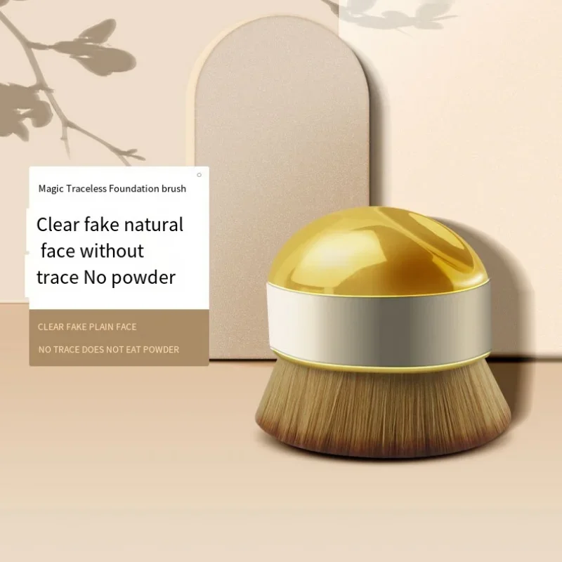Pennello per trucco a doppio uso asciutto e bagnato Pennello per fondotinta morbido e senza cuciture Strumenti cosmetici di bellezza portatili multifunzionali Brochas Maquillaje