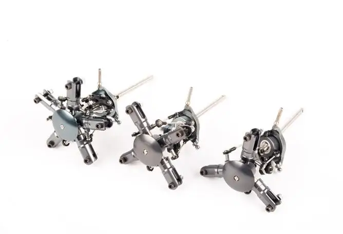 3 4 5 -Blades Metal Main Rotor Head for Align Trex 450 Helicopter KIT E325 Scale Airwolf Md500 Ec-135 RC heli Simulated aircraft