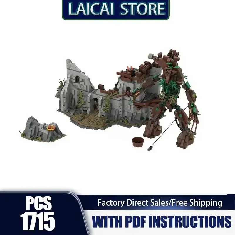 

Волшебные кольца, сцена из фильма, Moc, строительные блоки, модель, технология, кирпичи, сделай сам, сборка, вид на улицу, игрушки, строительный подарок