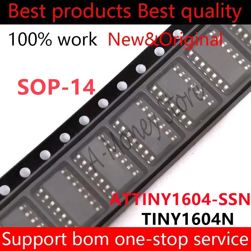 

(10pcs)ATTINY1604 ATTINY1604-SS ATTINY1604-SSN sop-14