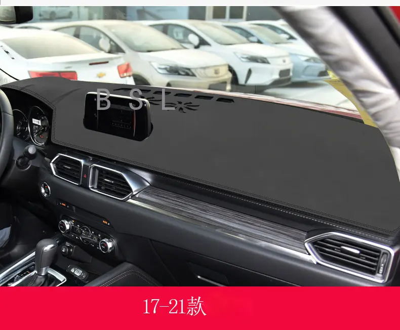 For Mazda CX-5 CX5 CX 5 KF 2017-2019 2020 2021 Car Dashboard Cover Mat Avoid Light Pad Sun Shade Carpets Accessories