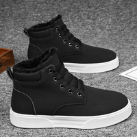 2025 New Plus-Size Stylish Versatile Street Winter Fleece-Lined Thickened Warm Commuting Trendy Snow Sneakers