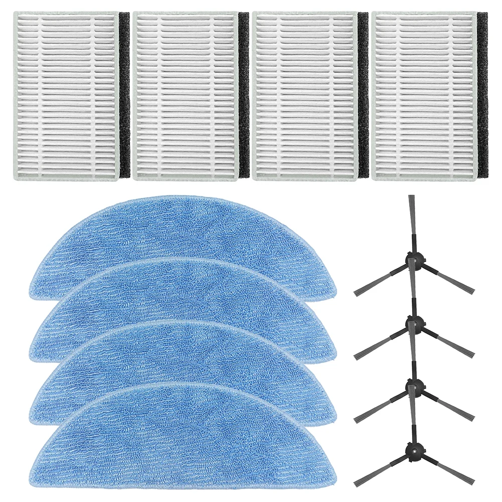 

Floor Mopping Robot Vacuum Accessories Replacement Components As Shown Efficient Dust Filters Long-lasting Materials