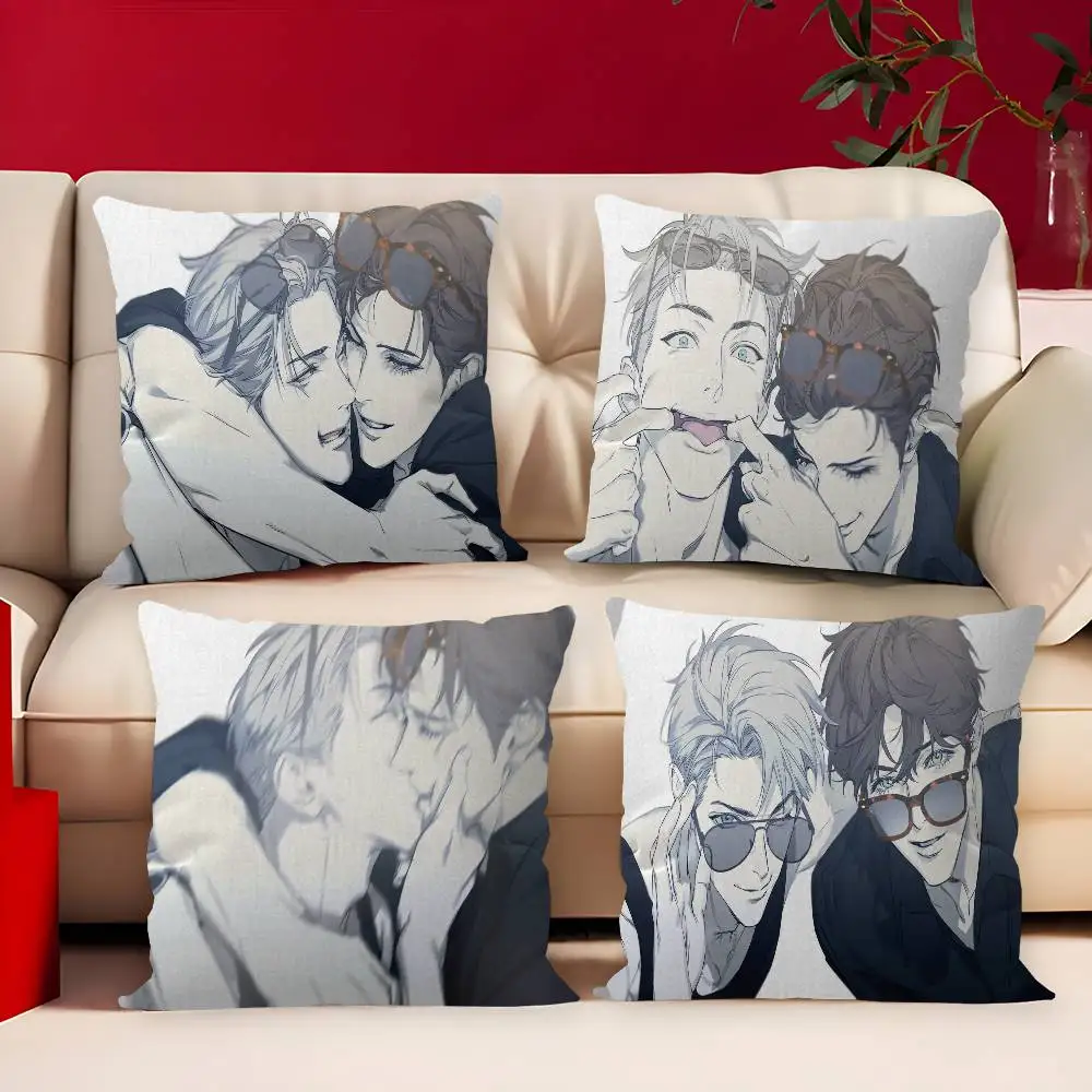Nerd Project bl Anime Maple Design Cushion Cover Happy Autumn Harvest decor Holiday Decorati Pillow Cover