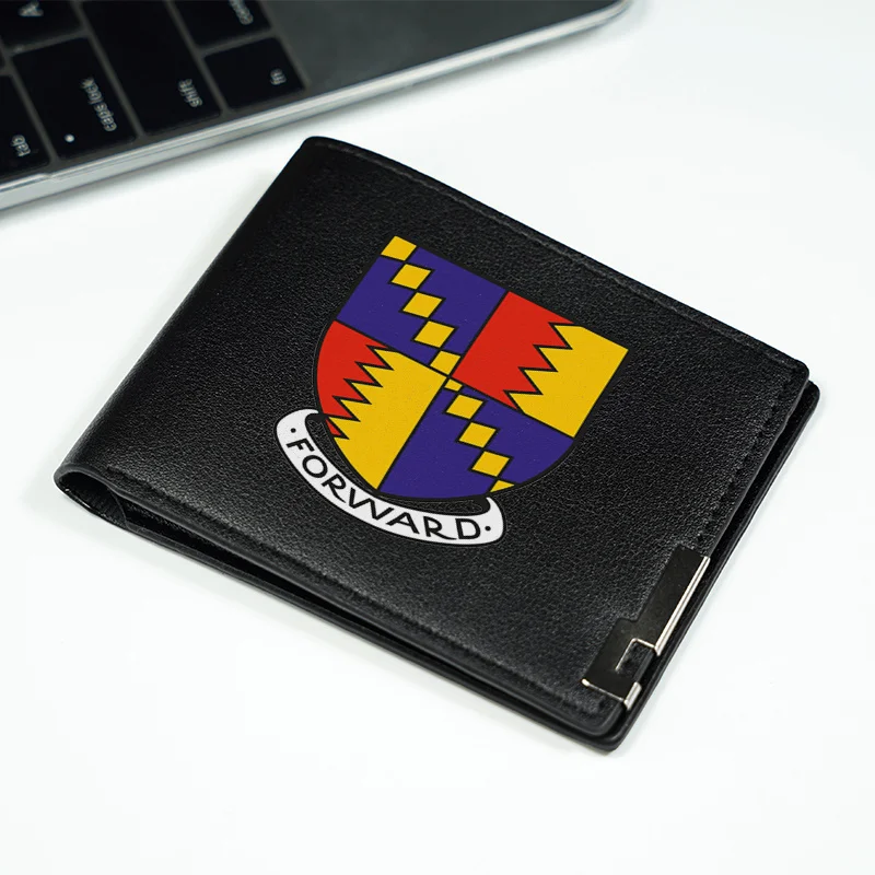 FORWARD Crest Logo Кошелек из искусственной кожи Мужской тонкий визитница Легкий прочный модный дизайн Минималистичный стиль
