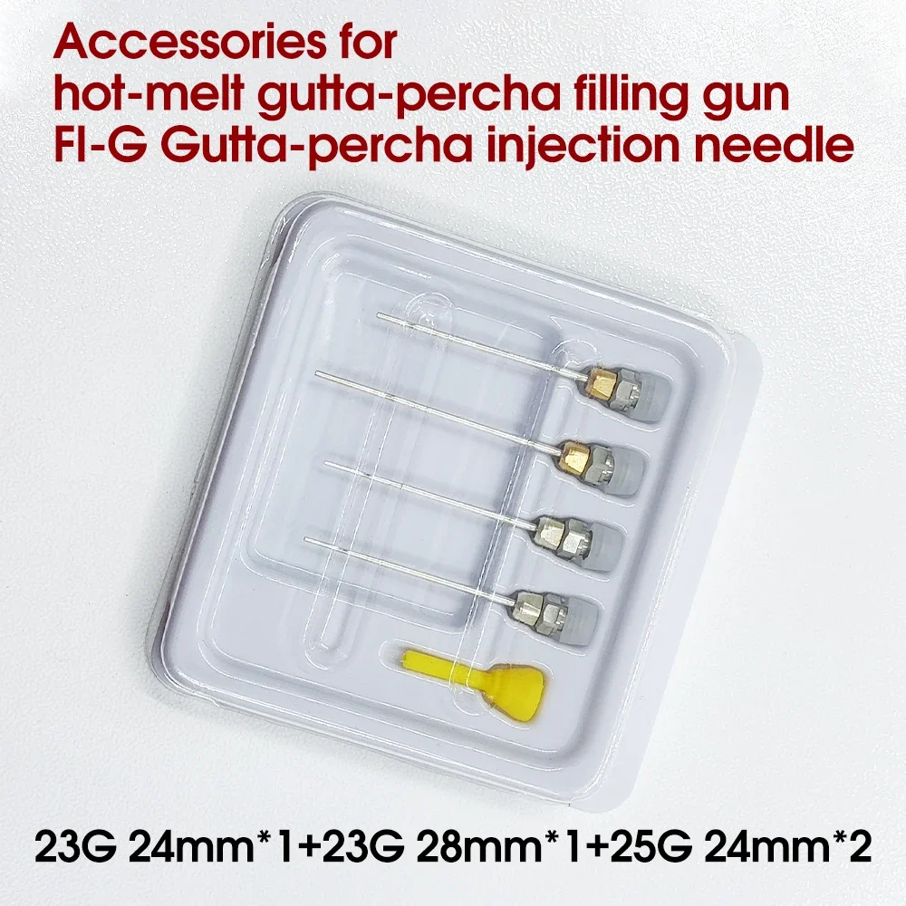 

Dental Gutta Percha Pen Heated Tips Plugger Injection Needle Fit Woodpecker FI-G Endodontic Root Canal Obturation Tool