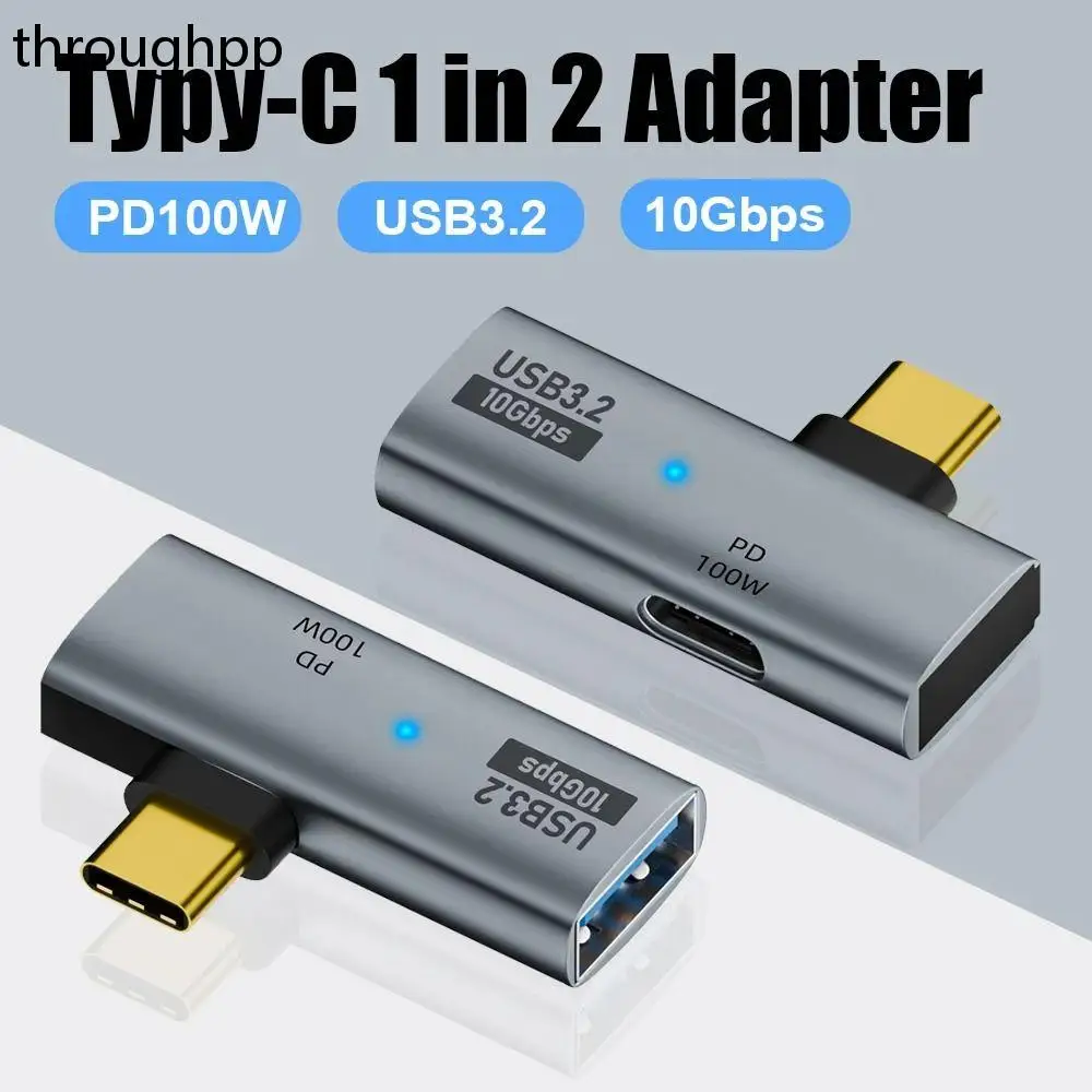 

Portable USB OTG Adapter PD 100W Headphone and Charger Adapter Computer Accessories