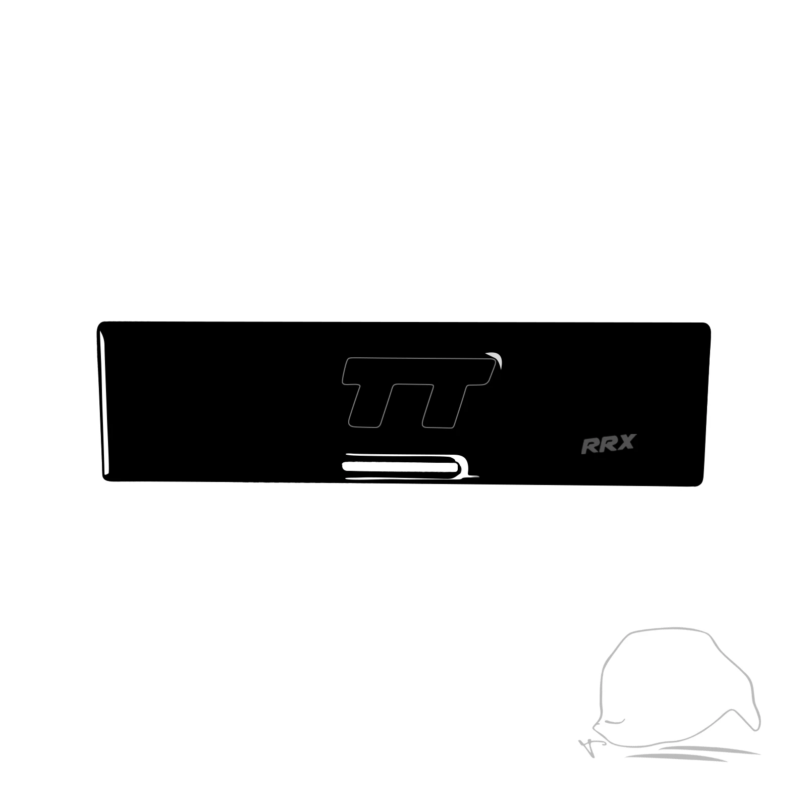 For Audi TT TTS 8N 2001-2006 Real Soft Carbon Fiber Car Interior Accessories Center Console Audio CD Player Lid Panel Trim Set