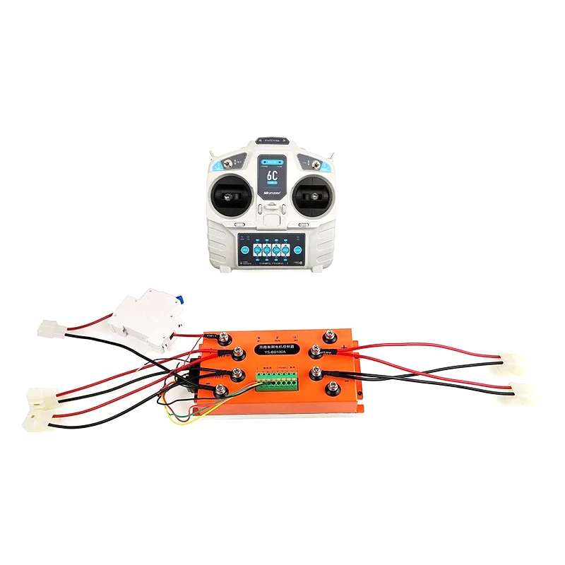1400W Orchard Garden Motor Conversion Kit DIY 4WD Farm Tool