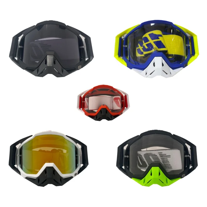 Mountain Cross Driving Protective Eyewear, Anti-Mist Wind Barrier Motorcycle Goggles Abundant Colour SKU Resources