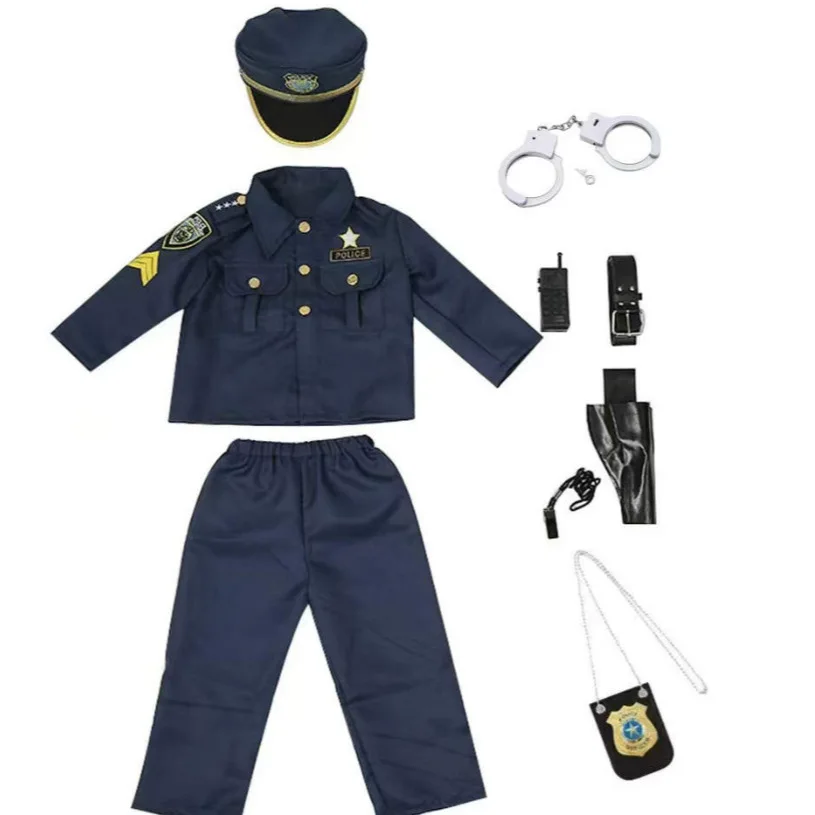 Children Officer Cosplay Outfi - Cosplay Prop Kit ulasan dan harga