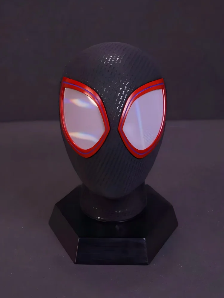 SpiderMan Gloednieuw Dag Volwassen Cosplay Masker met Magnetische Achterkant 3D Webbing Strips Harsen Gezichtsscherm Cosplay Helm