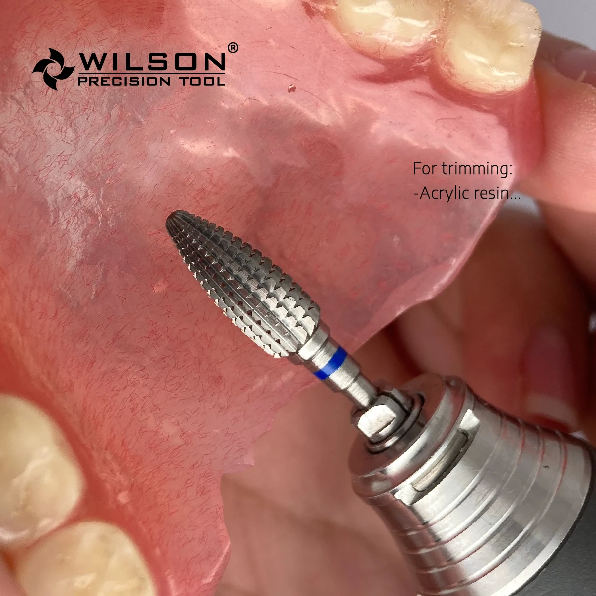 WilsonDental 5001206 Pieza De Baja Velocidad Tools Tungsten Carbide Dental Burs for trimming Acrylic