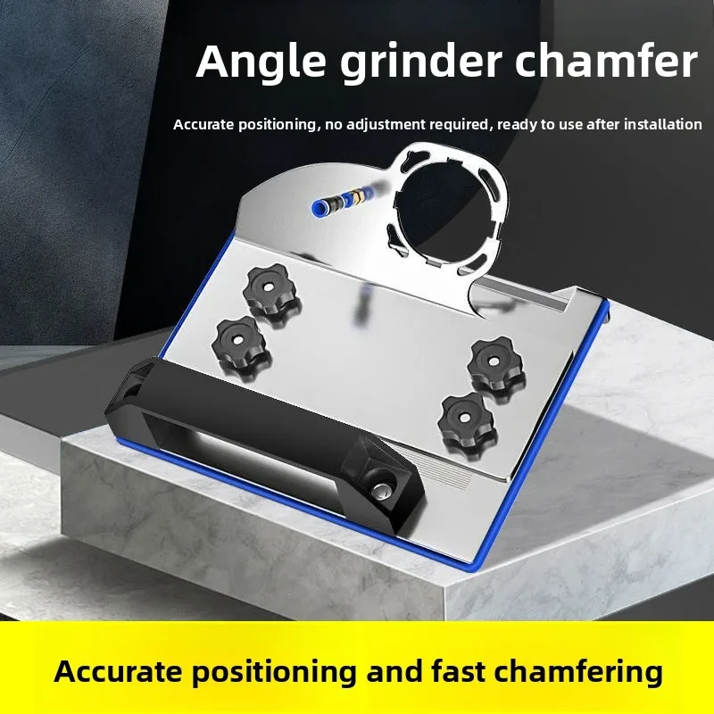 

Подставка для угловой шлифовальной машины, инструмент для снятия фаски под углом 45 градусов для резки керамической плитки и камня ° Фасонная резка